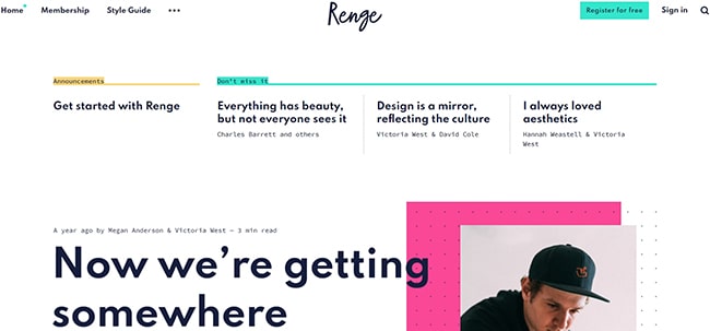 Mẫu thiết kế website cá nhân thân thiện